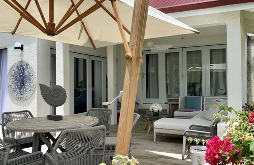 Dickenson Bay Villa | A modern, spacious two storey villa with beautiful in and outdoor living spaces