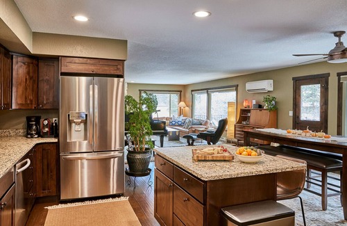 Poudre Park House | A private, Poudre River paradise! Relax in style & comfort, and bring your dog!