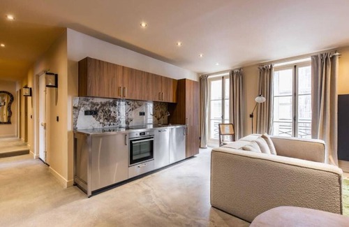Paris City Center Apartment | A Realm of Luxury-Beautifully tucked between Louvre ,Ile de la Cité &Pont Neuf