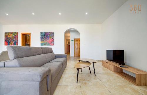 Mellieħa Heights Apartment | A spacious 3BR home in stunning Mellieha with Views by 360 Estates