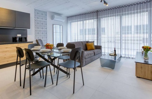 Qawra Apartment | A stylish 2BR penthouse just off the promenade