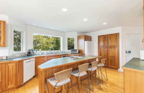 Vineyard Haven House | A View Fit for Royalty!nTop Compliments: so clean! fab hot tub! best view!
