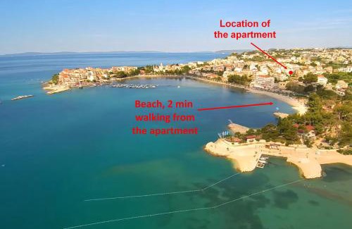 Stobrec Apartment | A1 - apt near beach with patio parking and grill
