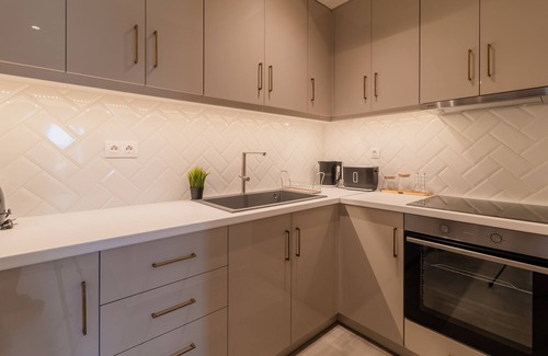 Roda Apartment | A1: Double bedroom suite on a suite complex