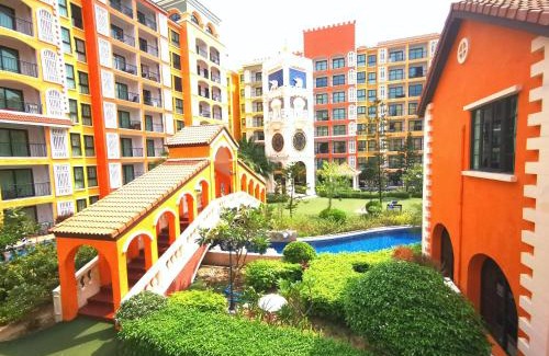 Na Chom Thian Apartment | A15 Venetian Resort Jomtien Pattaya Pool View Max