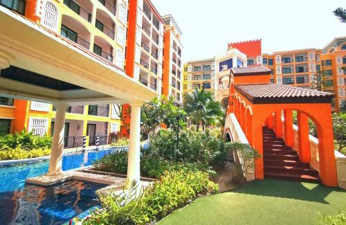 Na Chom Thian Apartment | A15 Venetian Resort Jomtien Pattaya Pool View Max