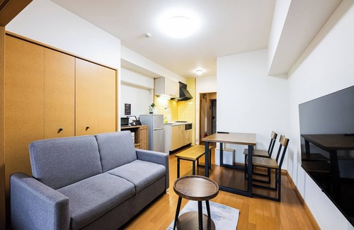 Hakata-ku Apartment | A202 Hakata sta8minwalkFree WiFiMAX 5PAX/Fukuoka Fukuoka