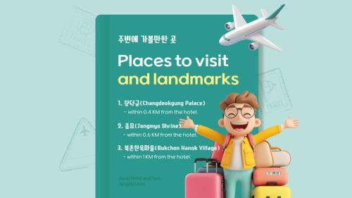 Jongno Hotel | Aank Hotel and Spa Jongno Unni