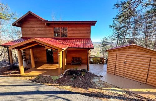 Cleveland House | Above and Beyond, Cabin with Massive Views Near Helen