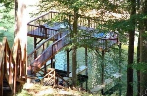 High Point House | Abundant Peace; Lakefront House with Dock, Canoe, Kayaks and WiFi Internet