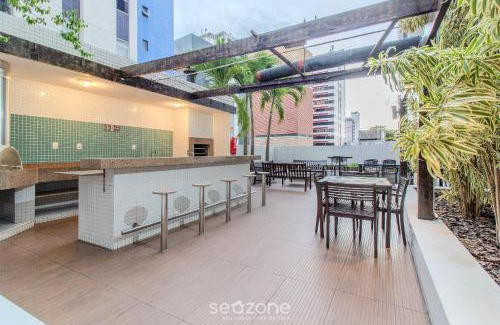 Caminho das Arvores Apartment | Accommodation with pool, sauna, and gym in the heart of Salvador - AAP