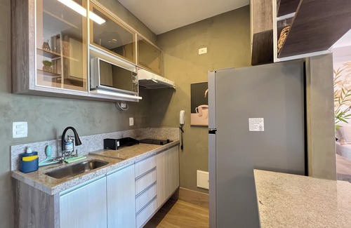 Brooklin Paulista Apartment | Acropolis Sophisticated studio in Brooklin-habitarte