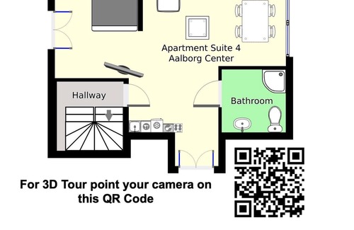 Aalborg Midtby Apartment | aday - Apartment suite 4 Aalborg Center