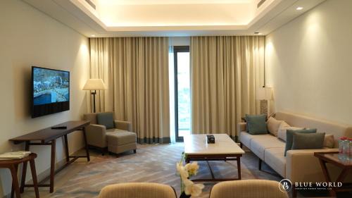 Sharm Apartment | Address Beach Resort Fujairah Apartment Three Bedrooms by Blue World- 1