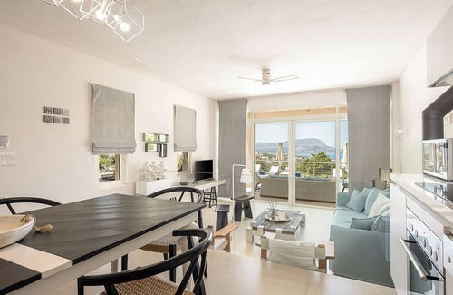 Kokkinon Khorion Villa | Adeste Villa Aori - Seaview, private pool, hot tub