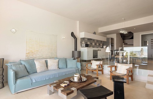 Kokkinon Khorion Villa | Adeste Villa Aori - Seaview, private pool, hot tub