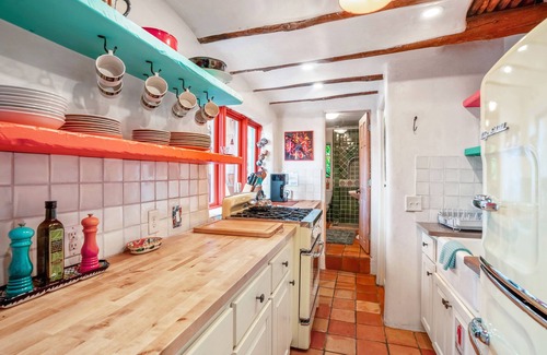 Historic Eastside House | Adobe Soleil | Historic Santa Fe Charm & Comfort