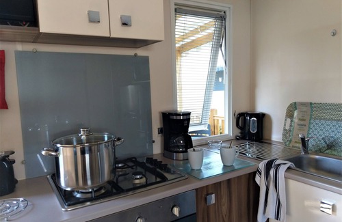 Saint-Julien-en-Born House | Adorable 4* air-conditioned mobile home in a peaceful setting between forest and ocean wifi/early arrival