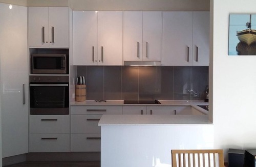 Shoal Bay Apartment | Adriana Apt -Private back yard with direct access to the National Park