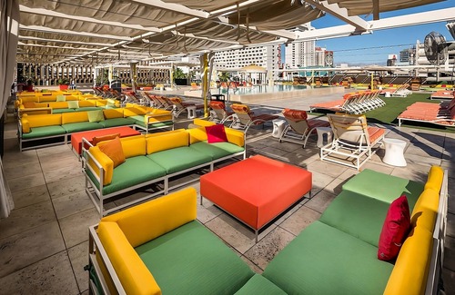 Downtown Las Vegas Apartment | Adventure Awaits! 2 Convenient Units! Rooftop Pool, Pets Allowed, Parking!