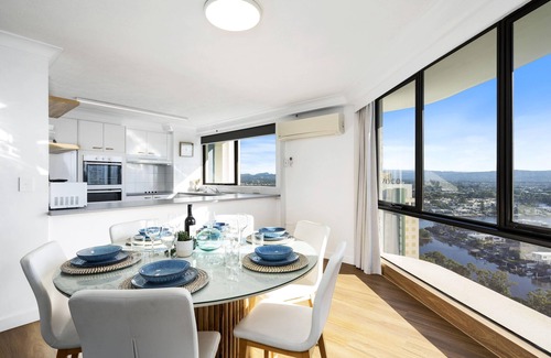 Surfers Paradise Apartment | Aegean - 2 Bedroom Apartment with Ocean View