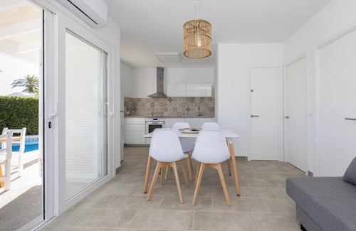 Son Xoriguer House | Air-Conditioned Holiday Home on the Beach with Pool, Terraces & Wi-Fi