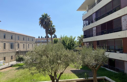 Montpellier-Centre Apartment | Air-conditioned apartment with terrace Albert 1er