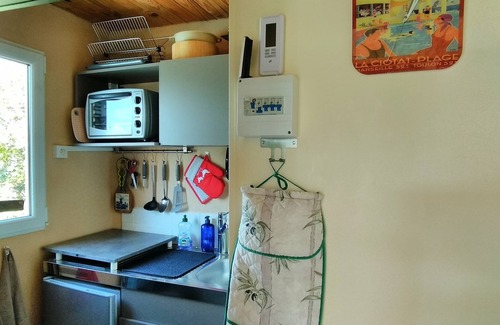 Les Issambres Ski Chalet | AIR-CONDITIONED CHALET FOR 2 PEOPLE, QUIET LOCATION, WALKING DISTANCE TO SHOPS AND BEACHES
