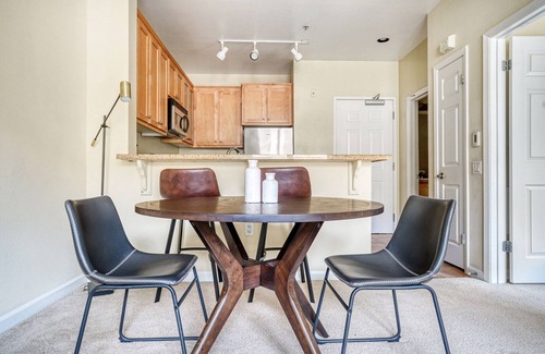 San Bruno Apartment | Airy San Bruno 1BR w/Pool, Gym, W/D, near trains + shops, by Blueground