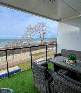 Dzielnica Uzdrowiskowa Apartment | Al-Dom Apartamenty Seaside 209 w widokiem na morze