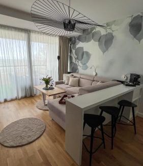 Dzielnica Uzdrowiskowa Apartment | Al-Dom Apartamenty Seaside 209 w widokiem na morze