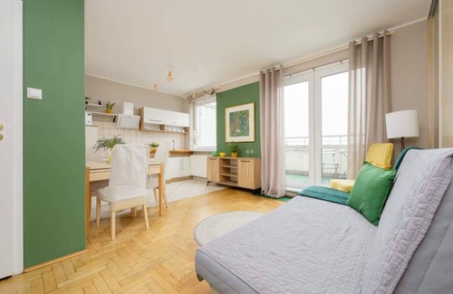 Muranow Apartment | Al. Jana Pawła II 80 | Cosy apartment | Balcony