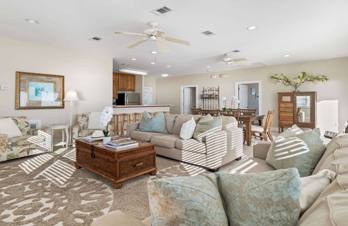 Dune Allen Beach House | All Suite Gulf Front Home with Private Beach, 2 Bikes, and Stunning Views