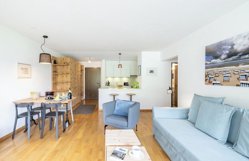 Engadin Scoul Apartment | Allegra and welcome to the Tulai H90 vacation apartment