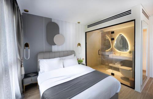 Kerem HaTeimanim Apartment | Allenbeach TLV- apart Hotel- Adults only
