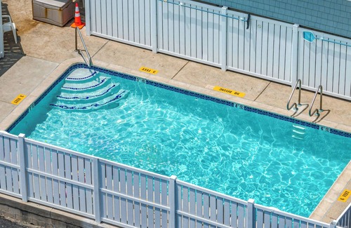 North End Condo | Almost Beachfront 2BR Condo/Ocean Views, Pool & Elevator in the Heart of OCNJ