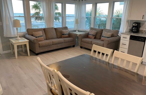 Surfside Beach Condo | Almost Heaven OCEANFRONT C Toes In The Sand Directly on BEACH Pets OK