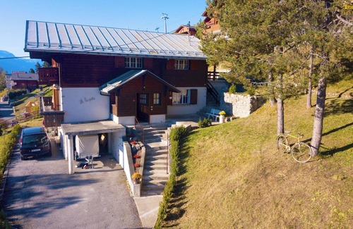 Leysin Ski Chalet | Alpine chalet with sauna and view of Les Diablerets