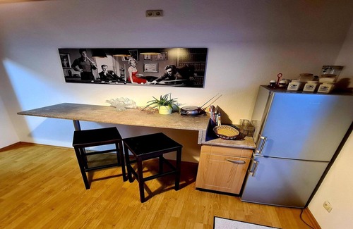 Dorfstadt Apartment | Alpine Getaway with Fireplace