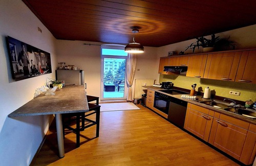 Dorfstadt Apartment | Alpine Getaway with Fireplace