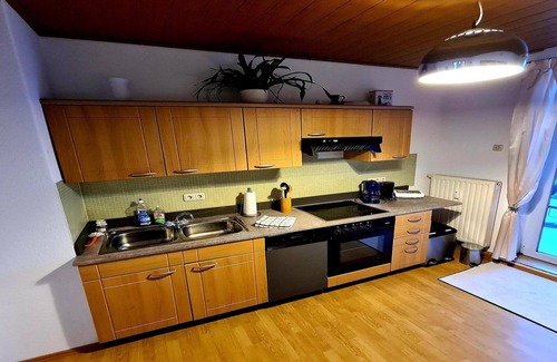 Dorfstadt Apartment | Alpine Getaway with Fireplace