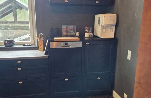 Verbandsgemeinde Pellenz Apartment | Alter Bahnhof Kruft with whirlpool & garden - prices may vary!