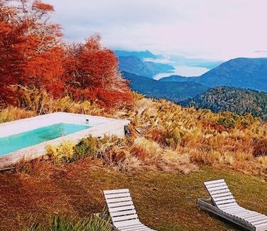 Lanin National Park Ski Chalet | Alucinante Casa en Montaña con Pileta, Jacuzzi y Vista a San Martín de los Andes