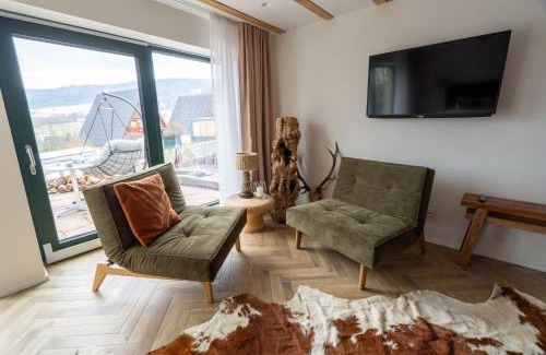 Bischofsheim an der Rhon Ski Chalet | Alva - Rhön Panorama Ferienhaus