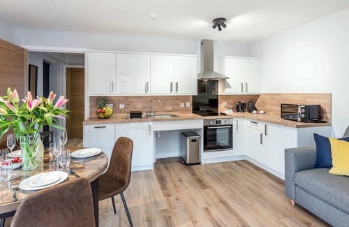Aviemore Apartment | Alvie Apartment Wheelchair Accessible with terrace- ground floor