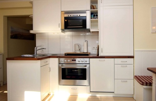 Wyk auf Foehr Apartment | Am Grünstreifen 33, Whg. 8 "kleines Nest" - Ferienwohnung mit 3 Zimmern auf ca. 60m² Über Erdgeschoß