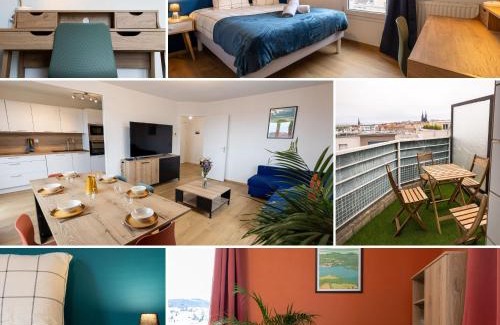 Blatin Apartment | Amadéo vue panoramique cathédrale