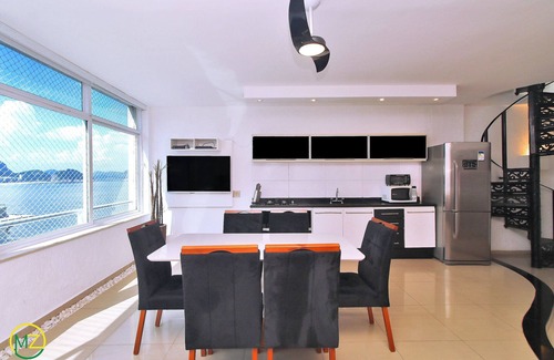 Copacabana Apartment | Amazing duplex penthouse with jacuzzi and sea view