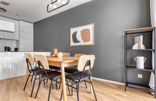 Favoriten Apartment | Amazing Favoriten 3BR w/Gym, Lounge & Elevator nr Metro, by Blueground