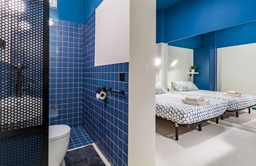 Malasana Apartment | Amazing ground floor up to 10 people in Madrid city center!